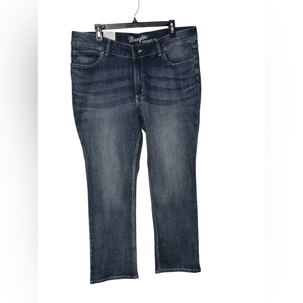 Wrangler Denim Straight Leg Jeans